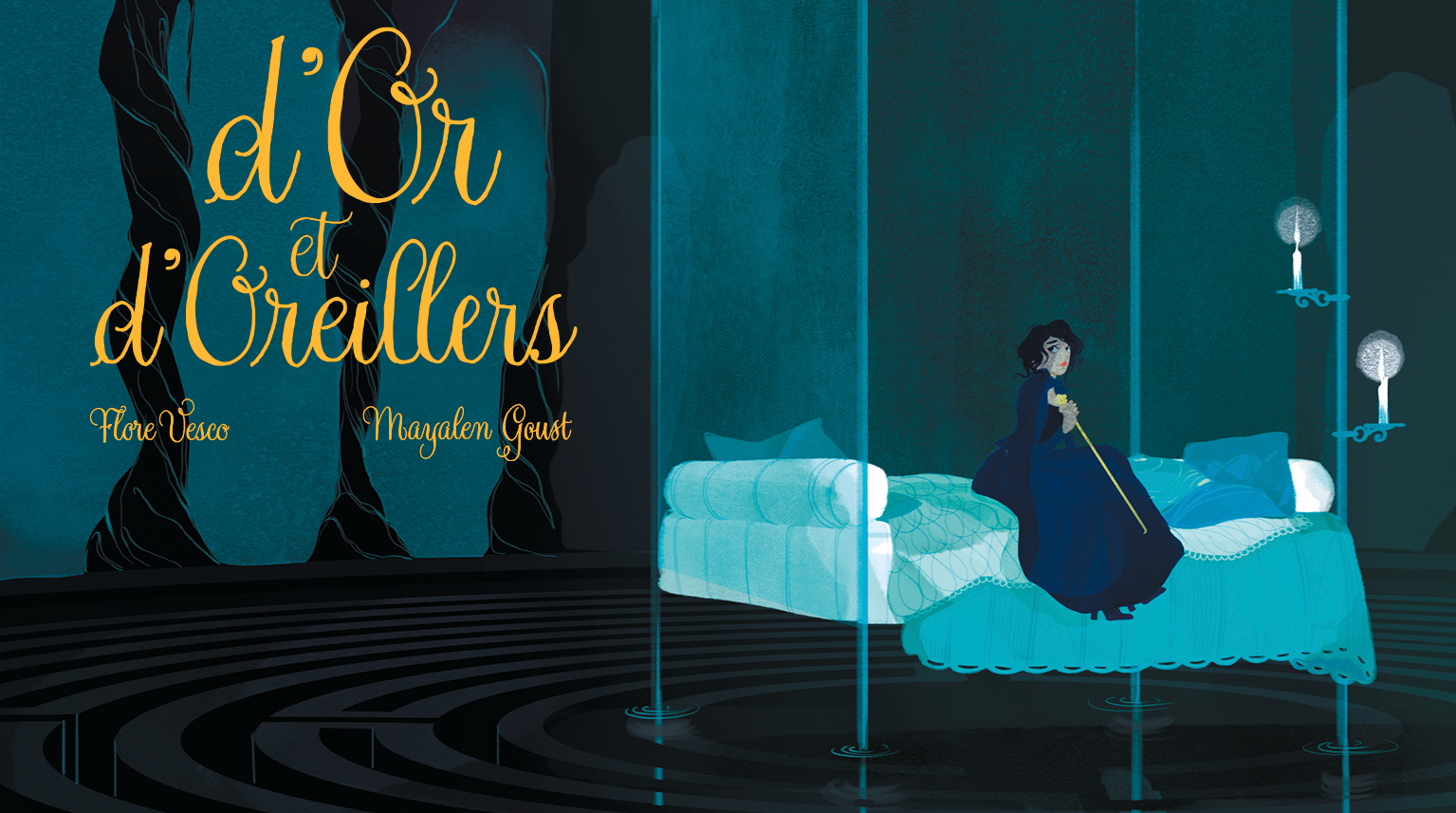 D'Or et d'Oreillers  en librairie